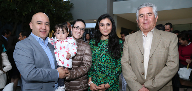(principal) Bernardo López, María Jose López, Carmen Salceda, Pilar Rodríguez y Ramiro Márquez