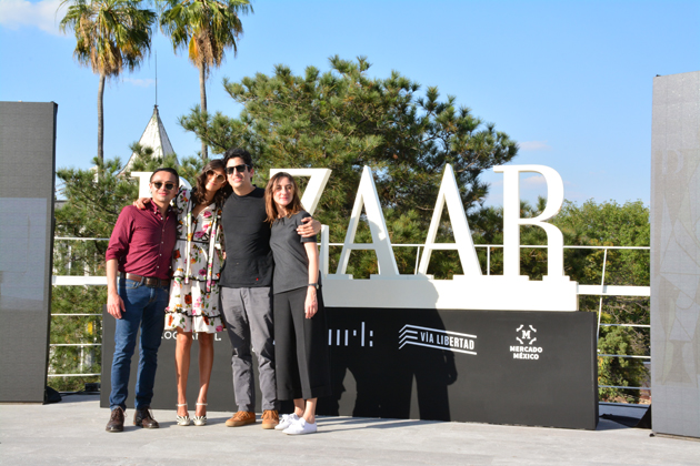 Pedro Aguilar, Adma Kawage, Eduardo Sarabia y Giovanna Ibarra