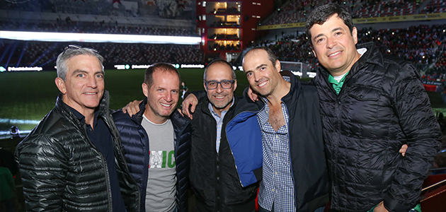 (principal) Bernardo Loveira, Pedro Sainz, Eduado Vázquez, Mauricio Oliver y Sergio Ramírez