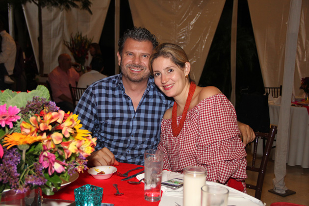 Marco Lares del Río y Mayra Castro