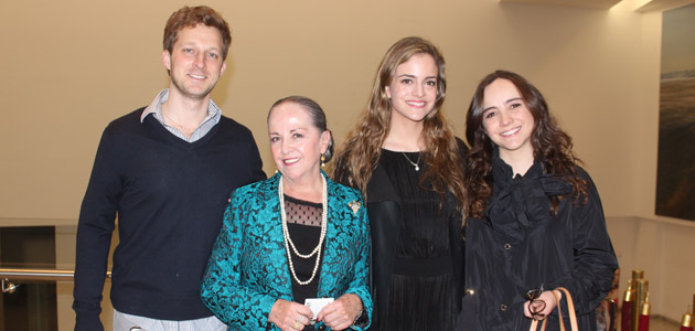 (PRINCIPAL) Pascal Rottier, Hilda Ruíz,  Rocío Corona e Hilda Corona