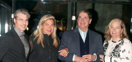 Ernesto Ibarra, Liliana Sada de Ibarra, Federico Sada y Liliana Melo de Sada 