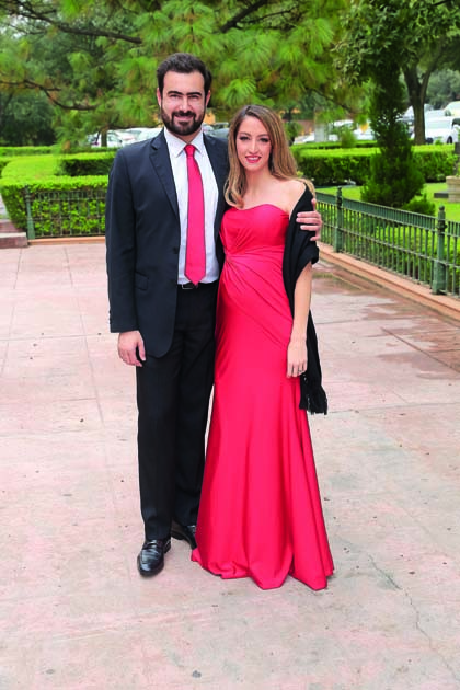 Elías Saide y Lucía Dillon