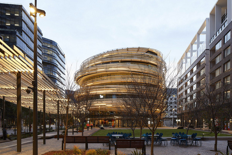 The Exchange, Kengo Kuma y Asociados. Imagen: Cortesía Martin Mischkuling
