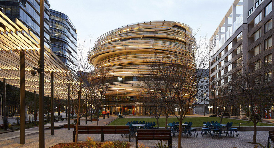 The Exchange, Kengo Kuma y Asociados. Imagen: Cortesía Martin Mischkuling
