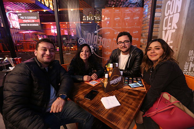 CÉSAR CANCELA, NAHILEA GONZÁLEZS, ELEAZAR SOSA, GELY ZAMORA
