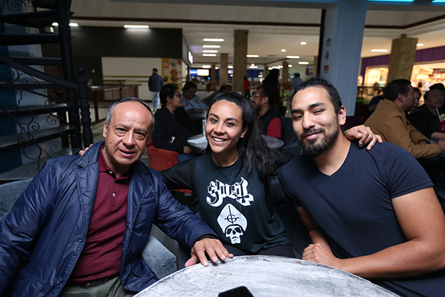 JESÚS ESCAMILLA, MARIANA ESCAMILLA Y HUGO MALDONADO