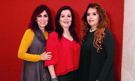 Paty García, Maricela Guzmán y Mirthala Hauger