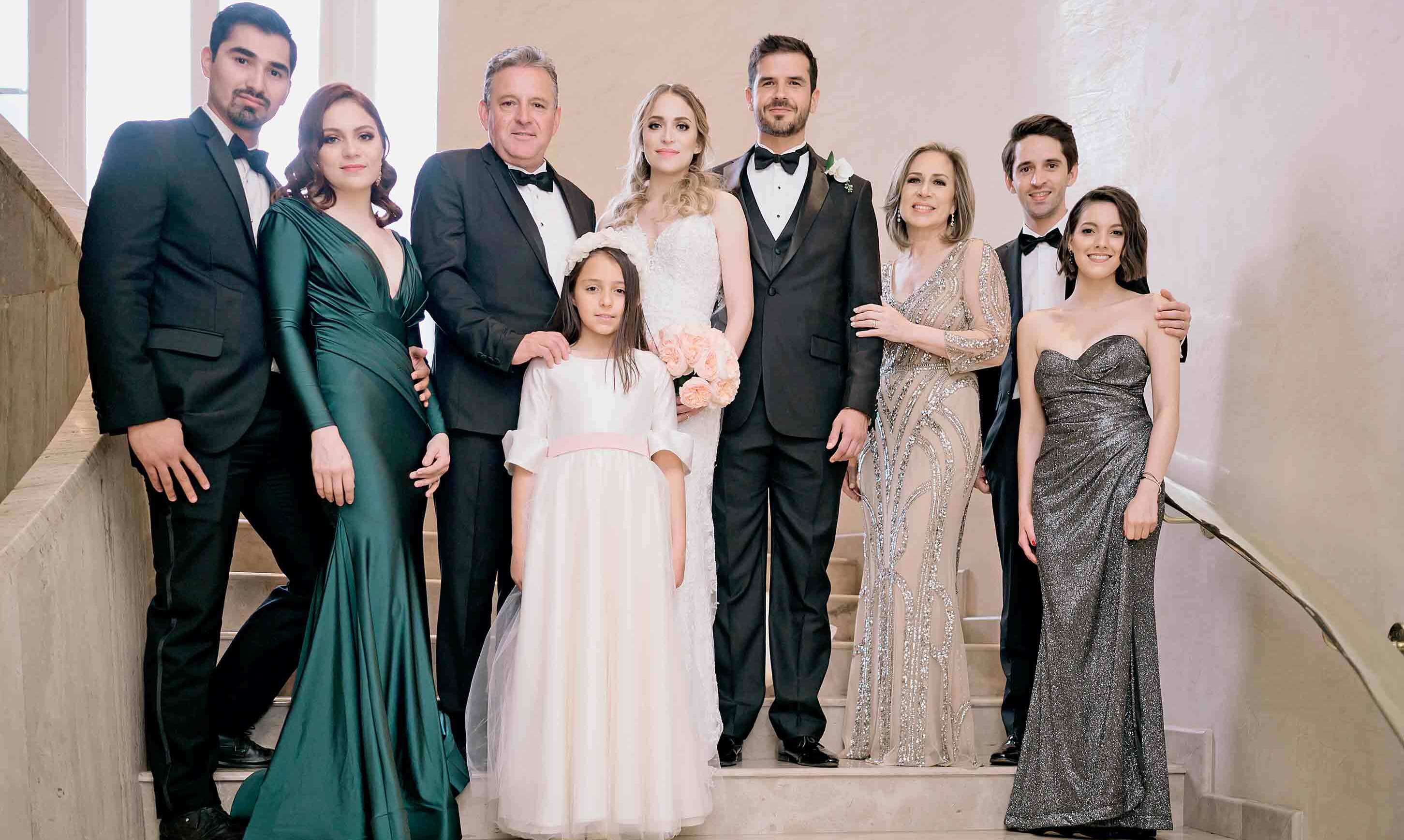 Familia de la novia