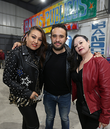 LAURA COLÍN, JAIME QUIJADA Y JULIETA MONROY