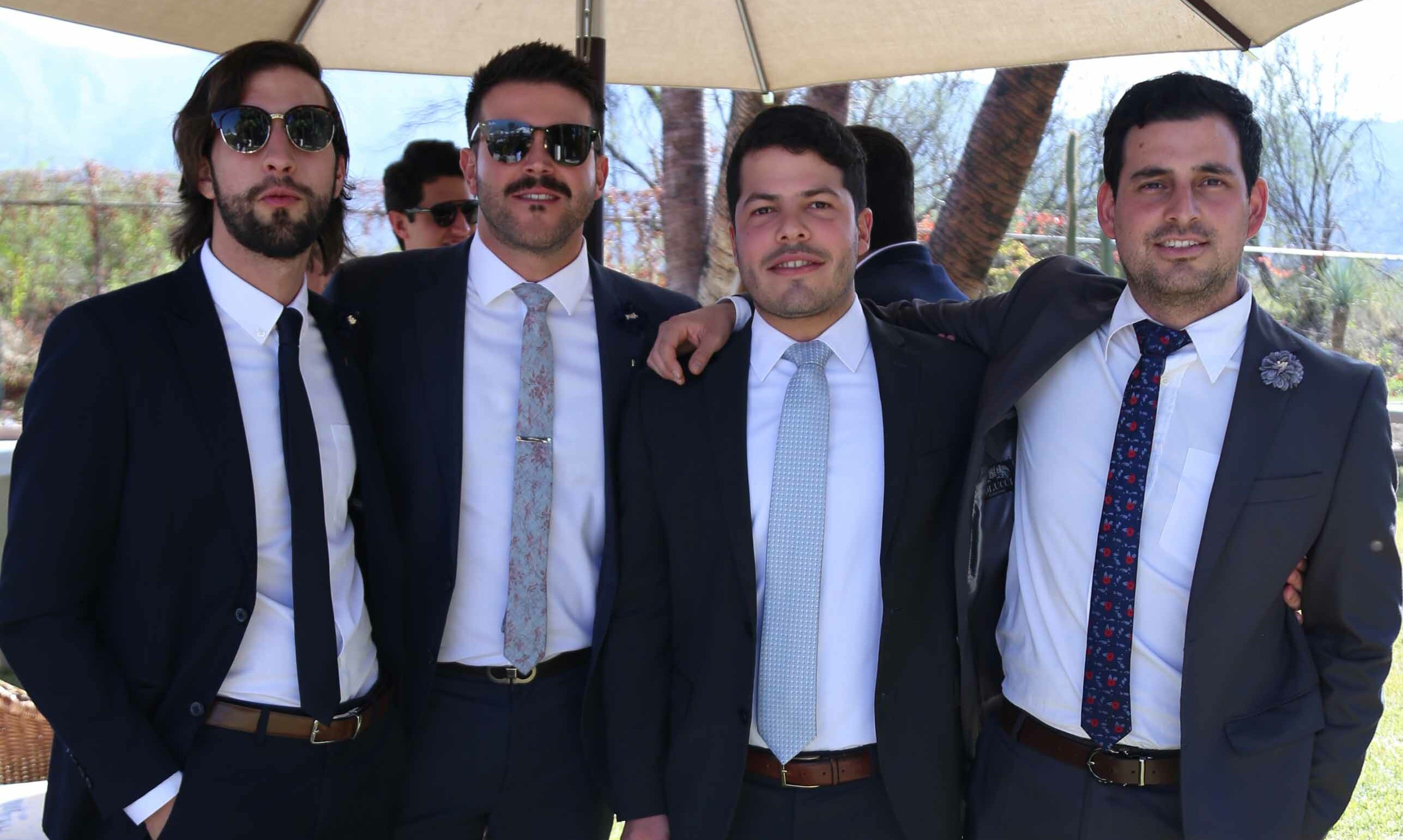 Mauricio, Marco, Sebastián y Andrés
