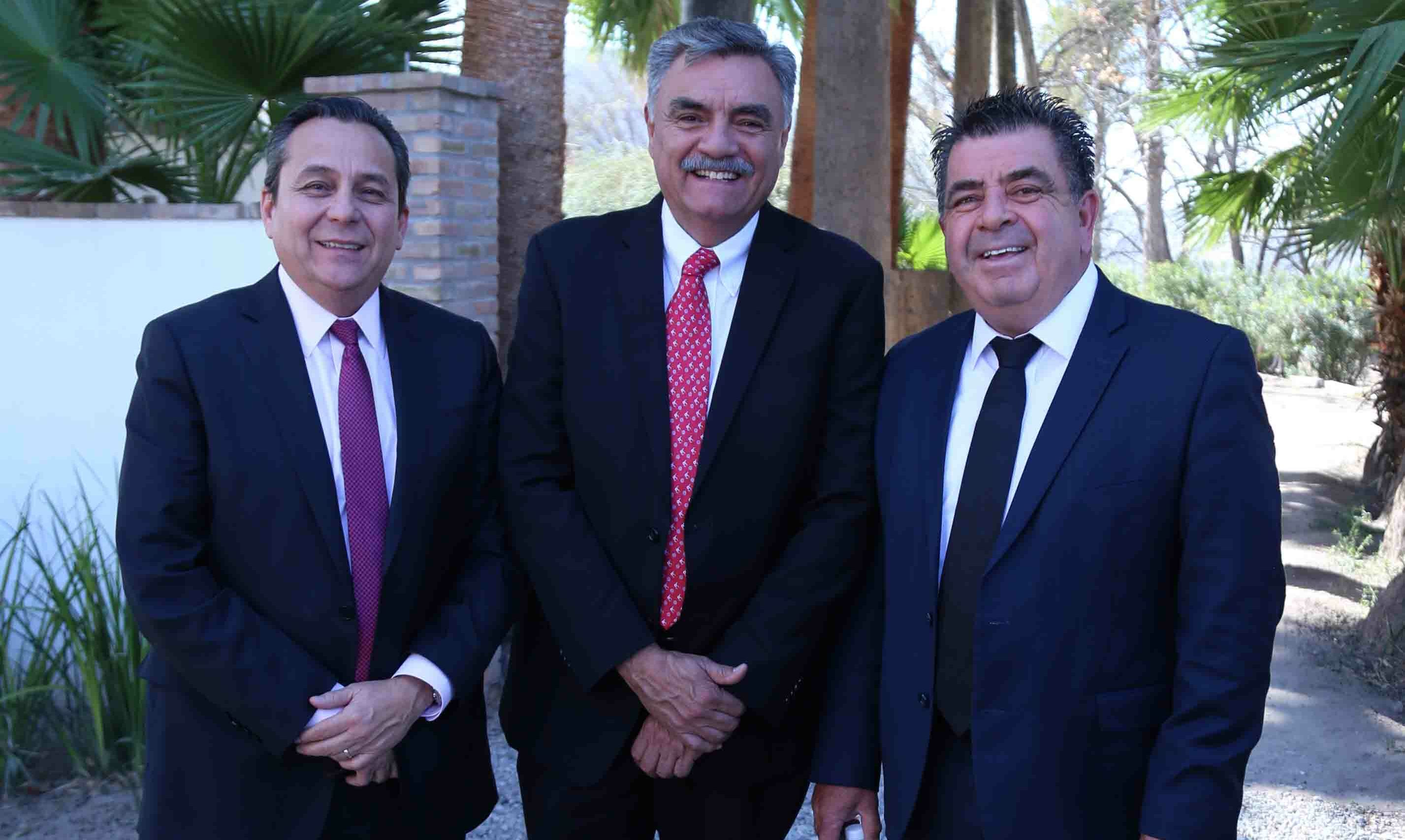Víctor, Jesús y Arturo