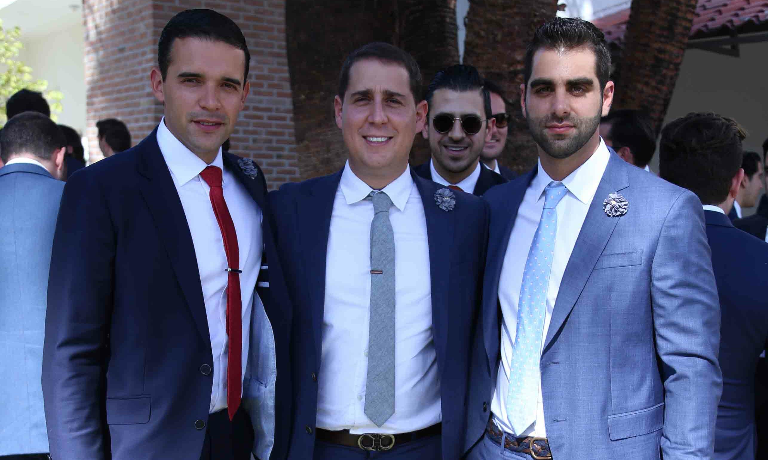 Gerardo, Juan Carlos y Germán