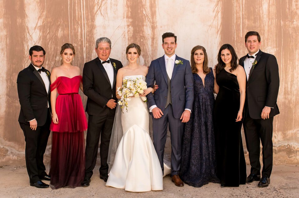 Familia de la novia