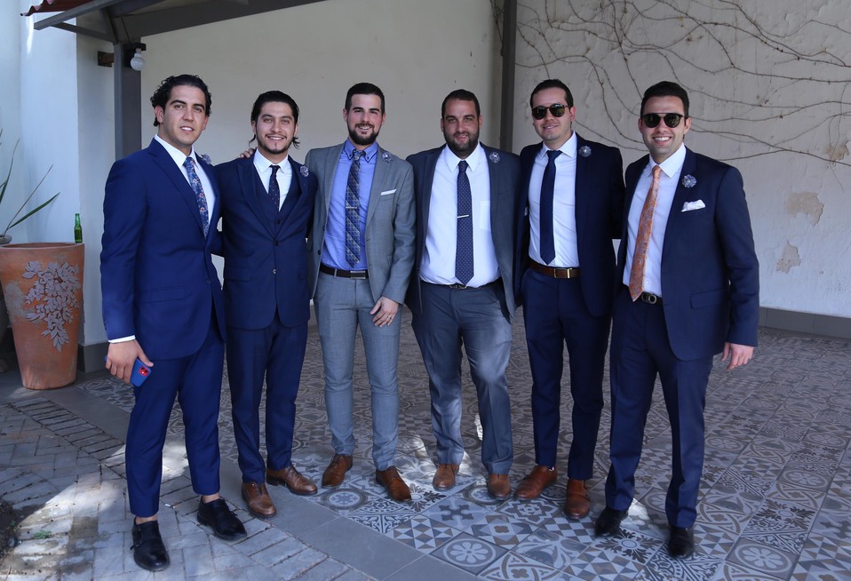 Gabo, Christian, Héctor, Diego, Arturo y Tito