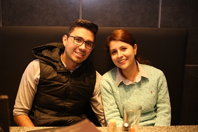 Gerardo Hernández y Daniela Ruvalcaba