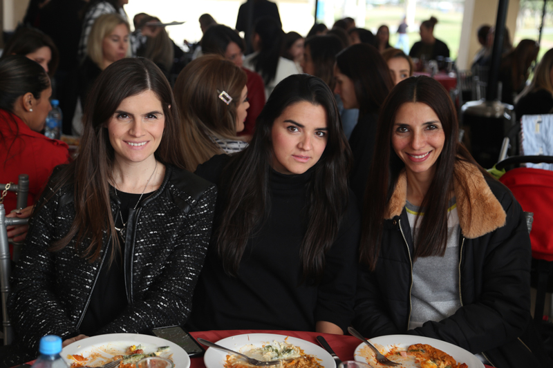 Lucía, Daniela y Doris