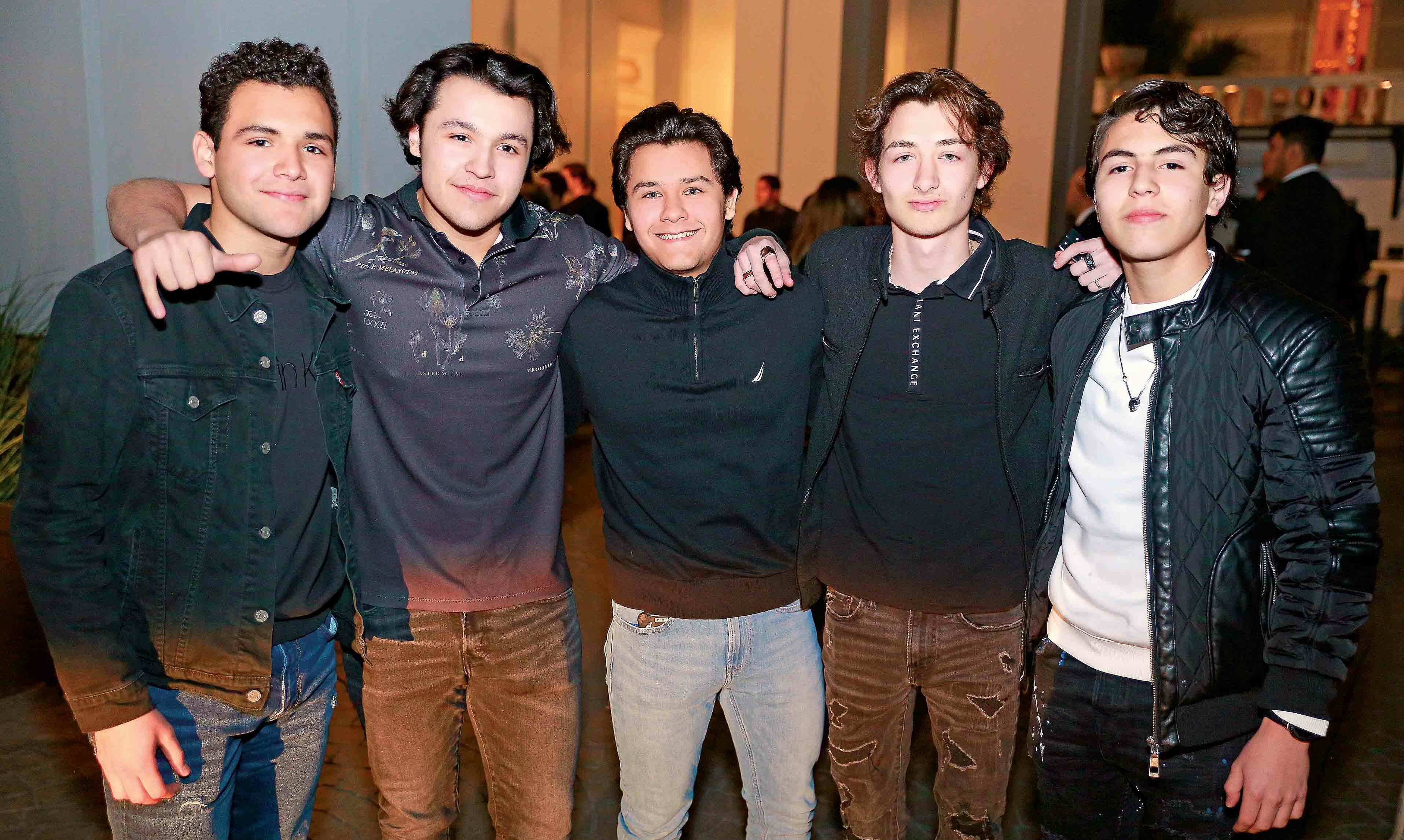 Gustavo Petz, Luis Pérez, Diego Treviño, Pato Pérez, Diego Alanís y Alex Alanís