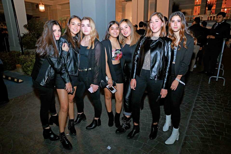 Jimena García, Vivi Carvajal, Luciana Campora, Valeria Gómez, Pau Trejo, Sara López y Regina Novela