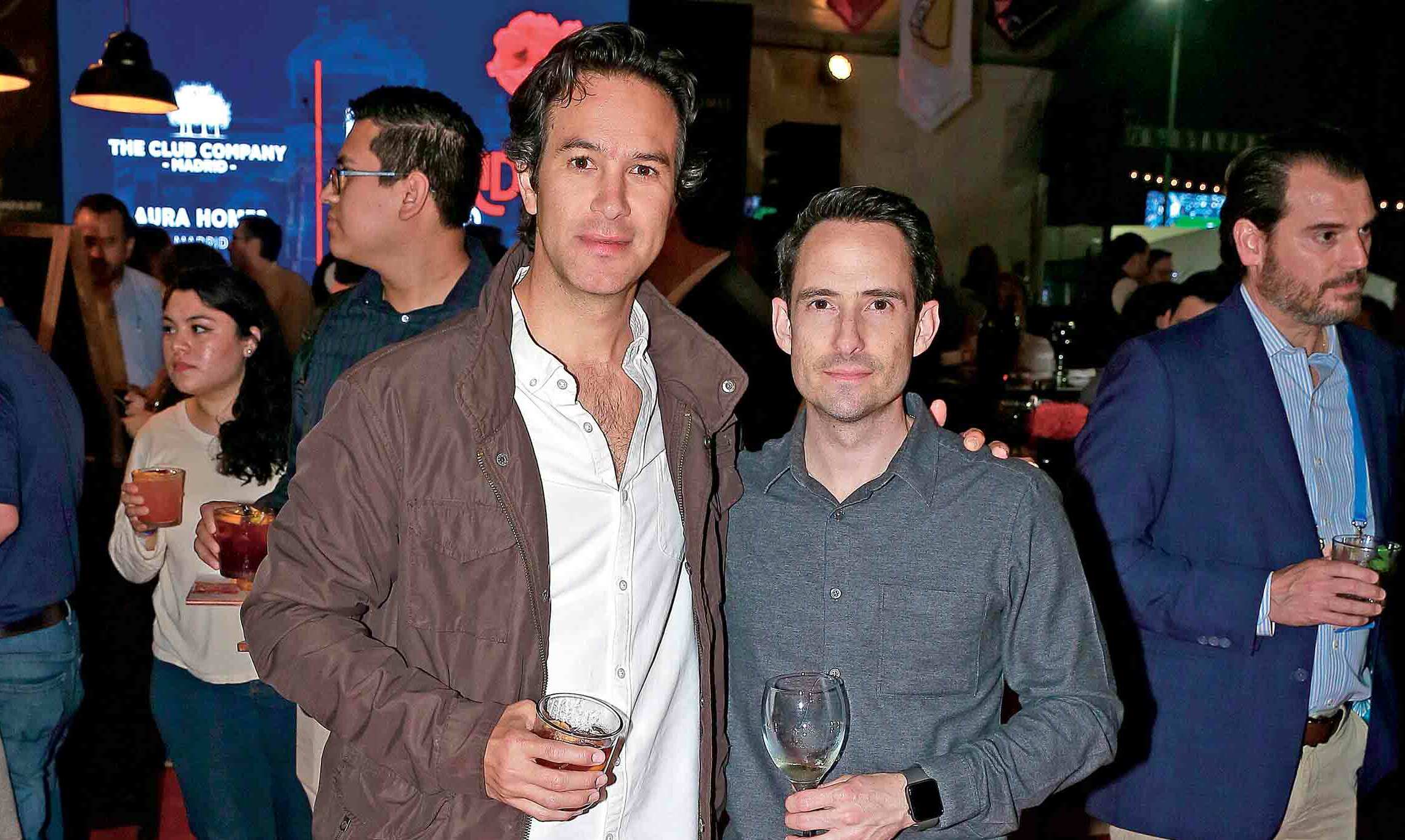 Roberto Martínez y Eugenio Morales