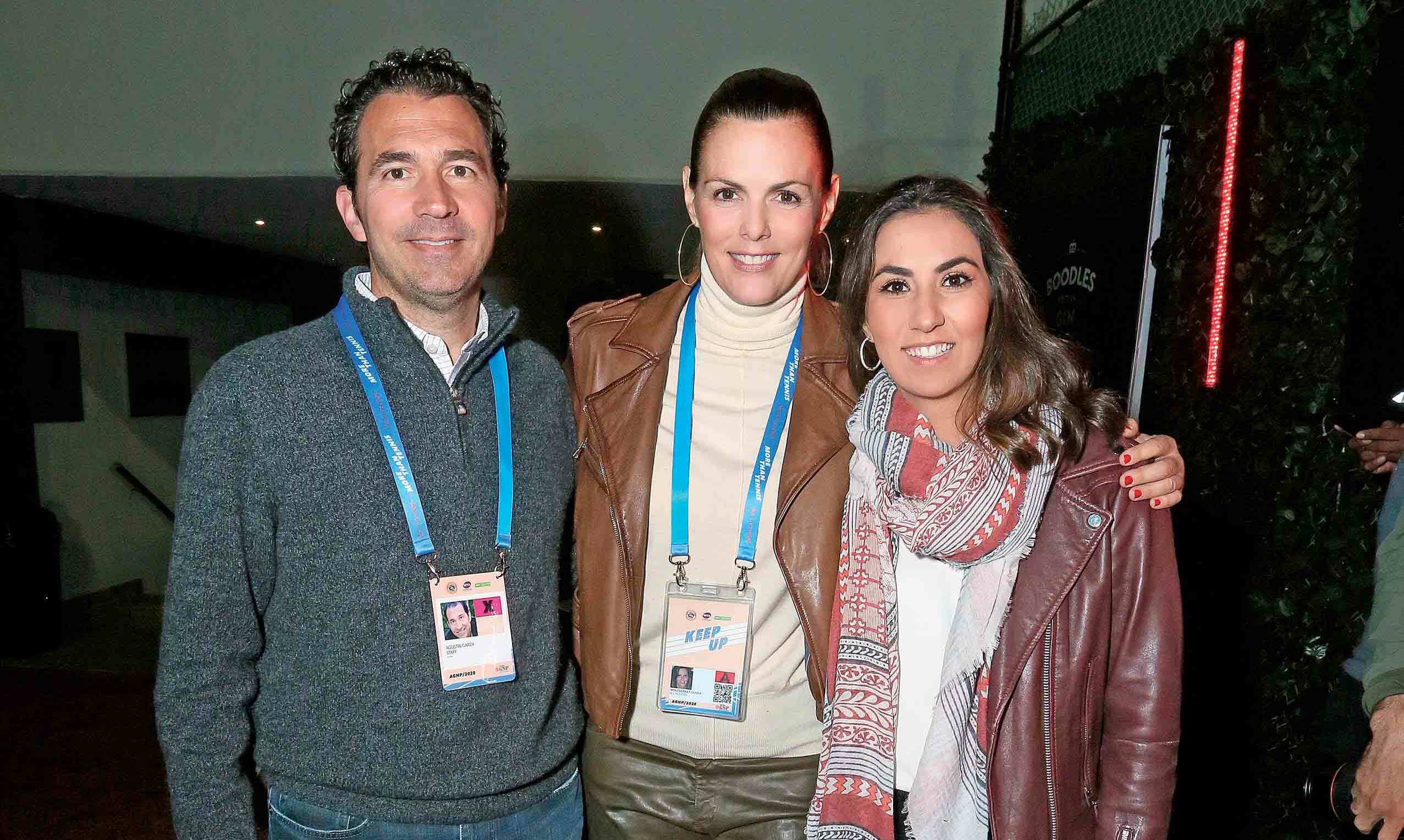 Agustín Blanco, Rosa María Oliver de Blanco y Lucía Pérez