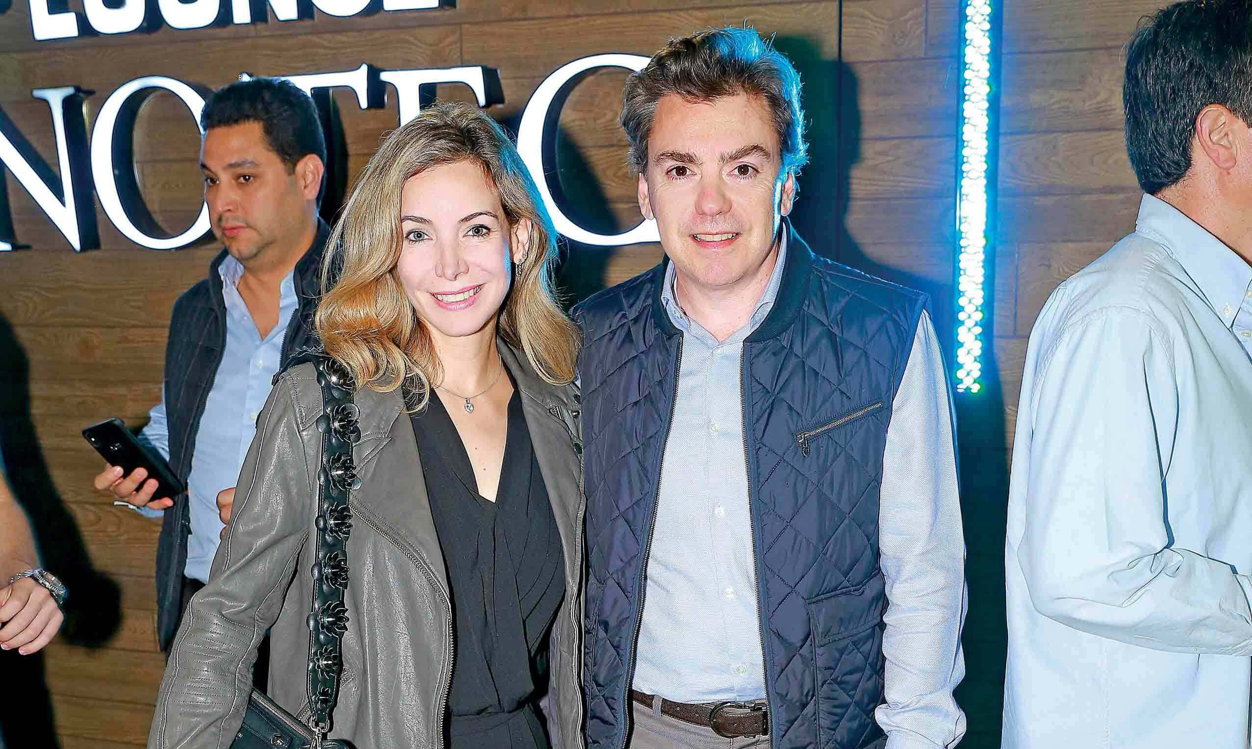 Mágala Martínez de Gómez e Ismael Gómez