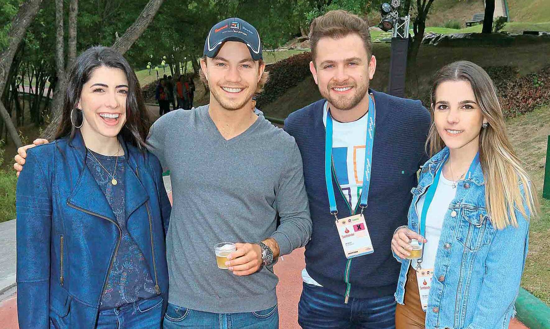 Balbina Garza, Mario Salinas, Rafael Bustamante y Any Casas