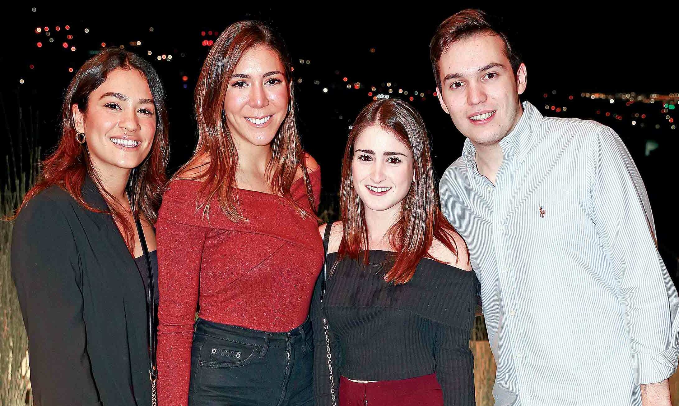 María René Kupps, Daniela Cantú, Vilma Guzmán y Rodrigo Segovia/ Foto: Daniel Saldívar
