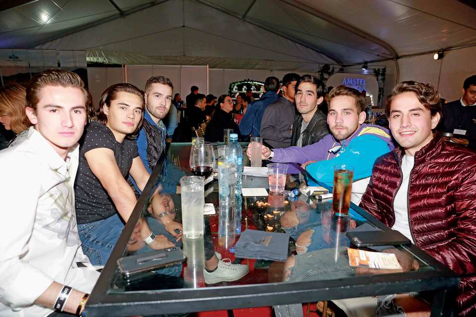 Andrés Yañez, Armando Drexel, Luis Maggy, Rafael Mena, Marcelo Bremer y Eugenio González