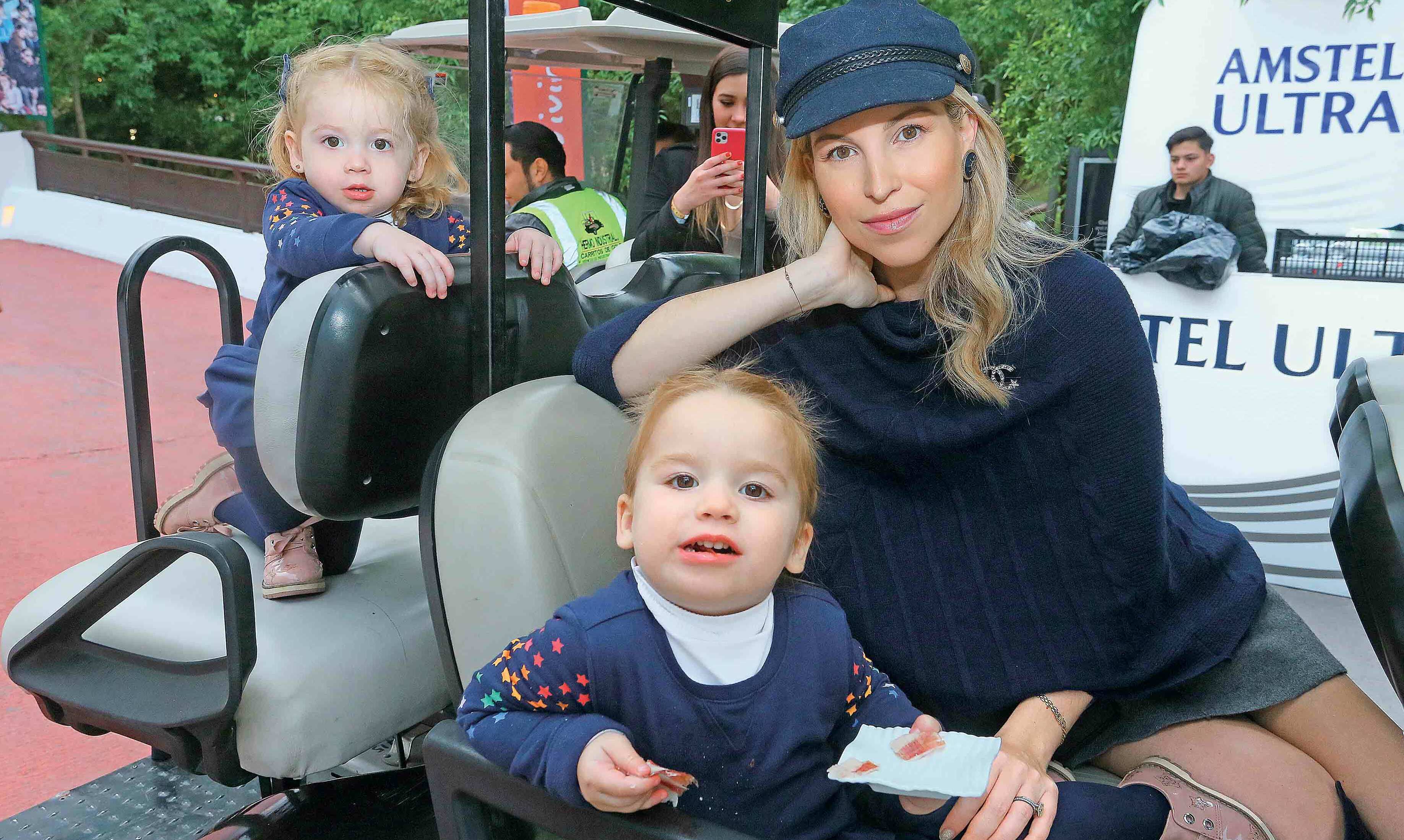 Aria Leal, Andy Leal y Andy Benavides