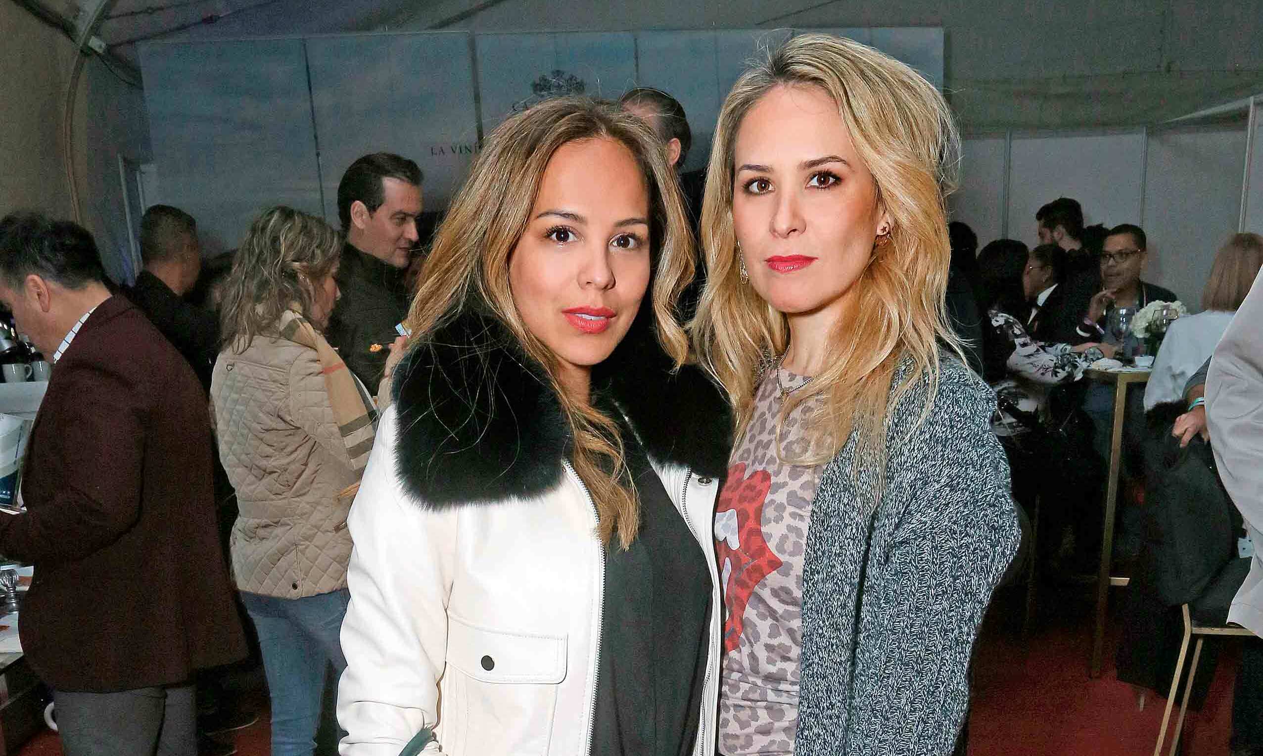 Astrid Hernández y Vicky Zambrano de Yarte