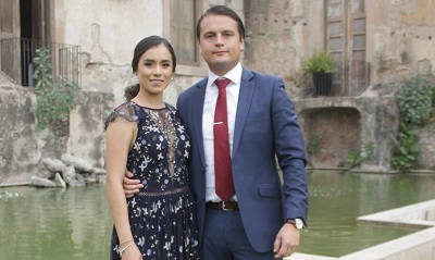 Jéssica Negrete y Armando Gutiérrez