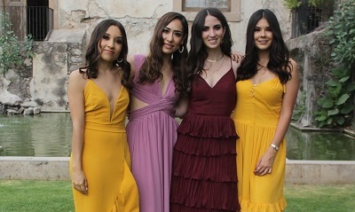 Leslie Pérez, Jocelyn Ali, Estefanía Guraieb y Marlene Worley