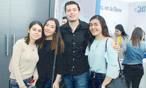 Denis Rubalcaba, Vanessa Rodríguez, Alejandro Maravilla y Lizzethe Román