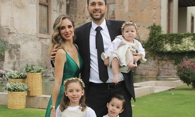 Ana Cristrina Garza, Javier de Arondo, Nina de Arondo, Alexa de Arondo y Javier de Arondo