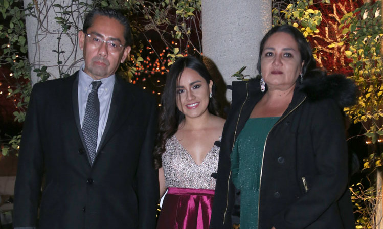 Óscar, Fernanda e Isela