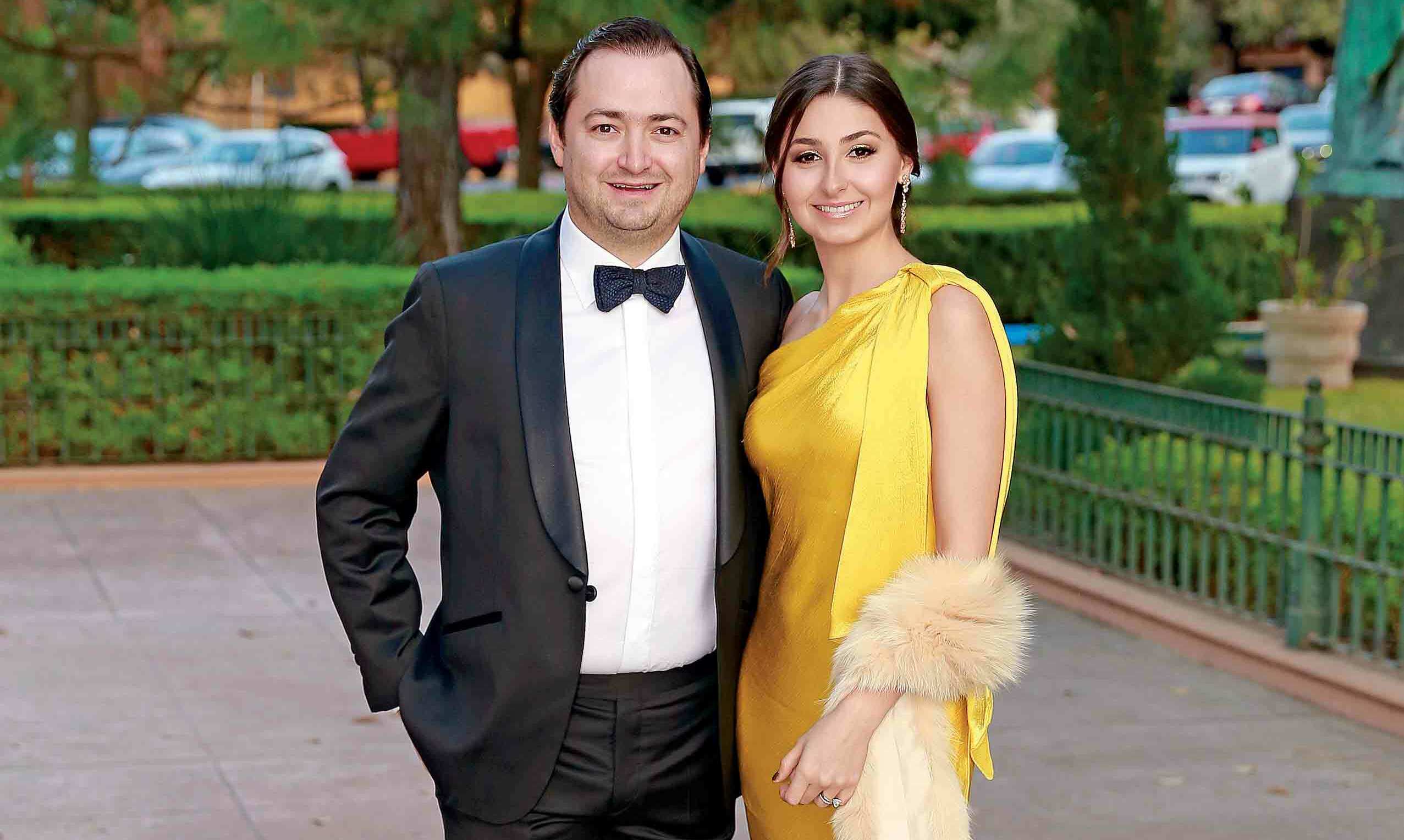 Andrés Gutiérrez y Daniela Vázquez de Gutiérrez