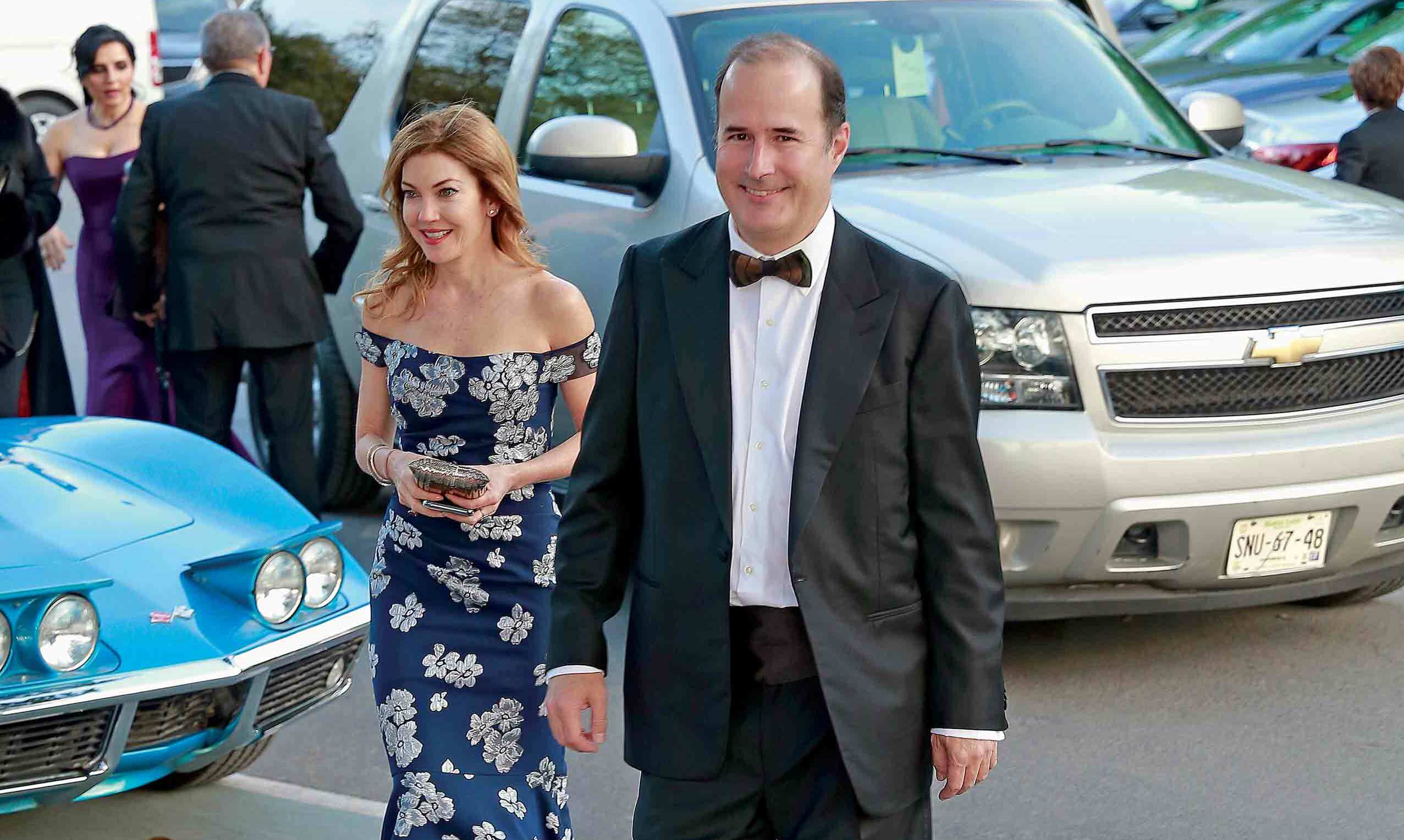 Alejandra Domínguez de Fernández y Alberto Fernández