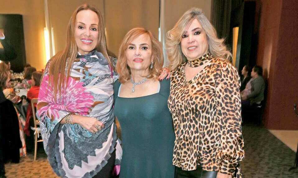 Maru Calderón, Vero Villarreal y Sissy Cornish