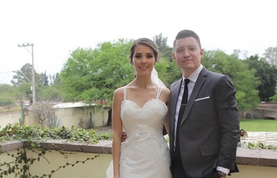 Karen Gutiérrez y Carlos Garza