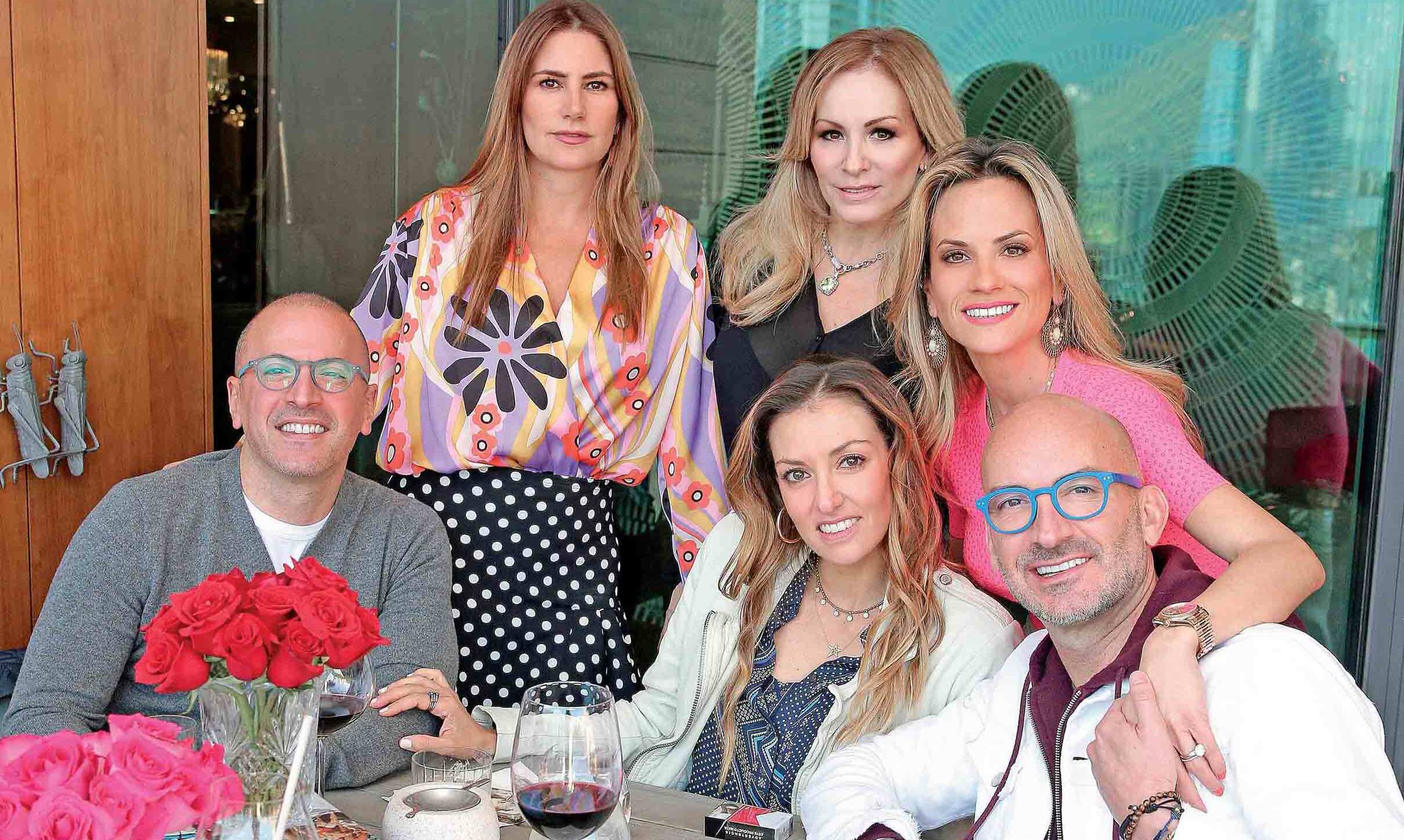 Alejandra Hinojosa De Gutiérrez, Gaby Cantú Miller, Sandra Escamilla, Manuel Lasheras, Diana Gracia y Edmundo Salinas