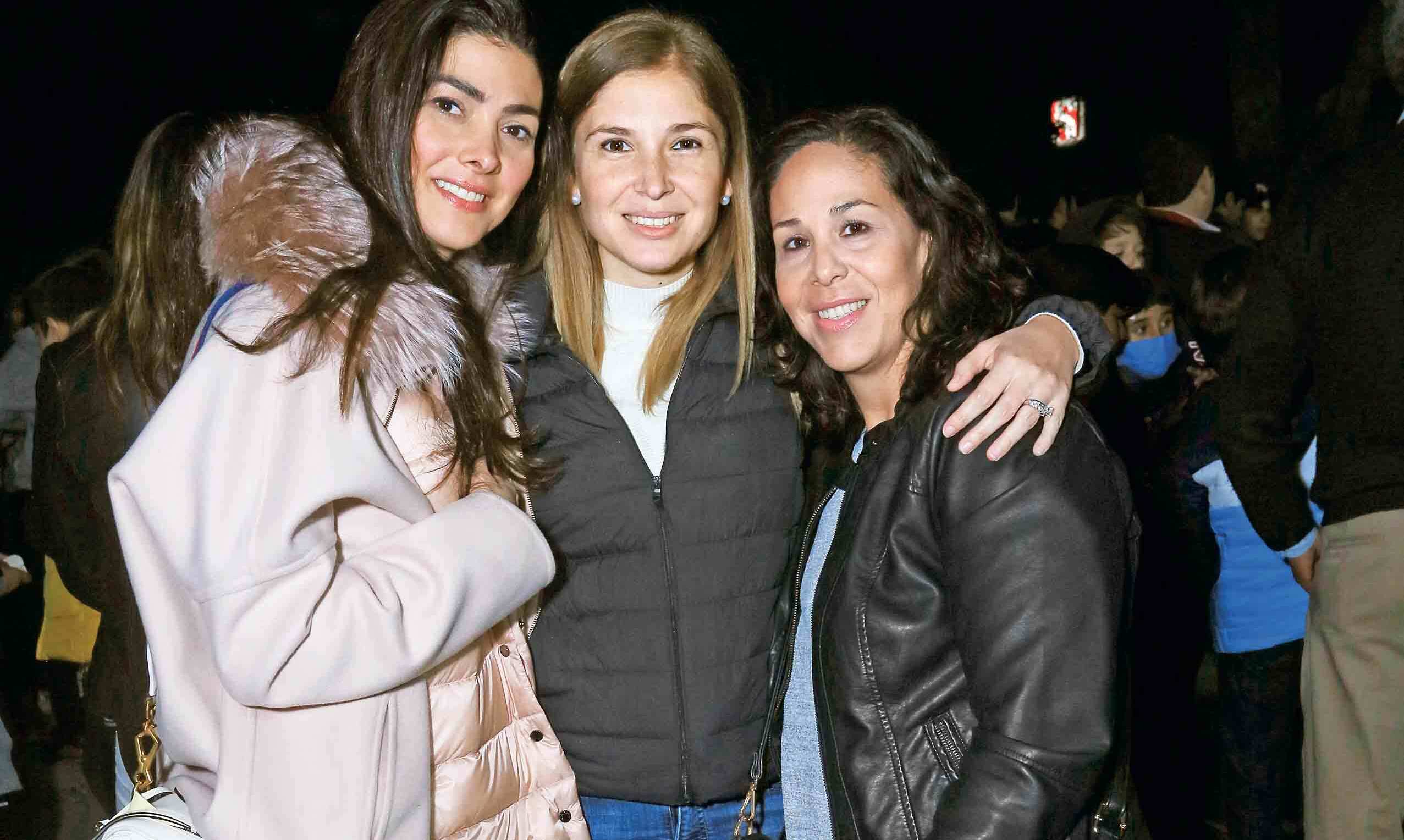 Alejandra Elizondo de Vargas, Eva de Benítez y Vero Cárdenas de Iga