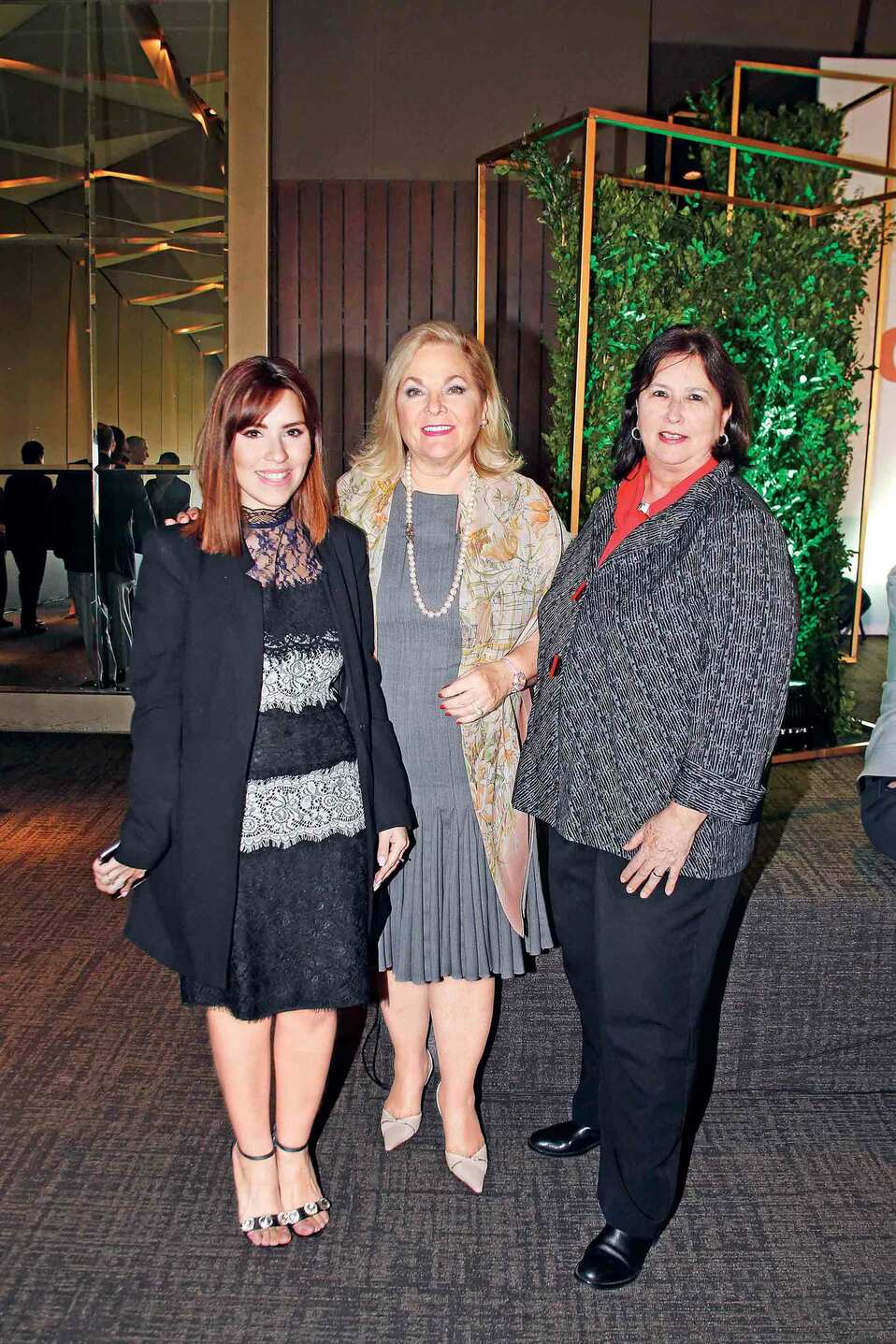 Daniela Martínez, Liliana Melo de Sada y Rosa María González de Dávila