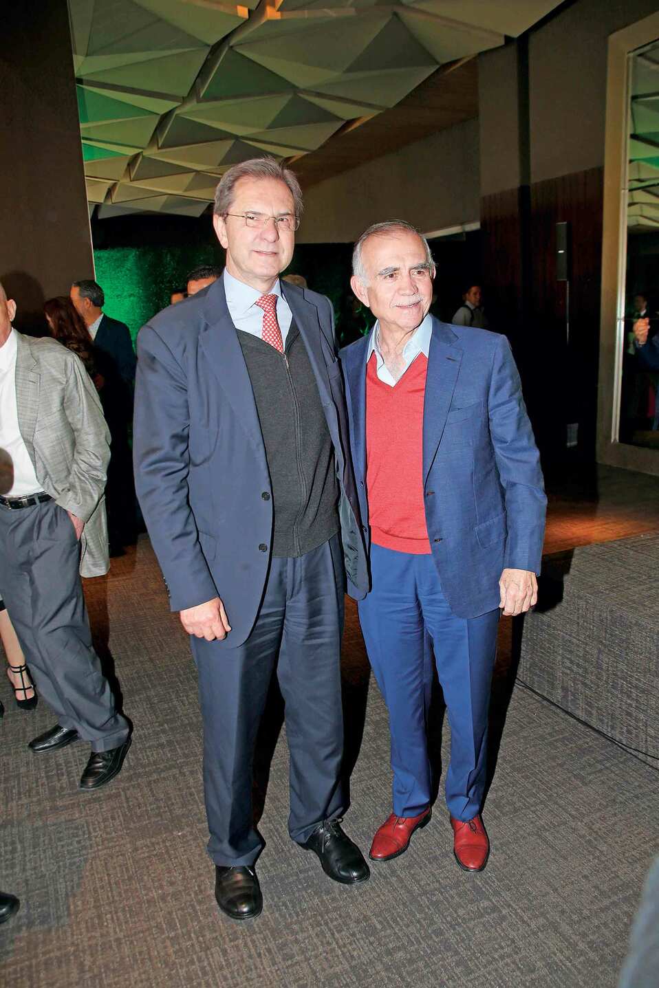 Esteban Moctezuma y Alfonso Romo