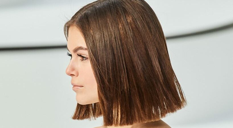 Kaia Gerber en el desfile de Chanel 2020