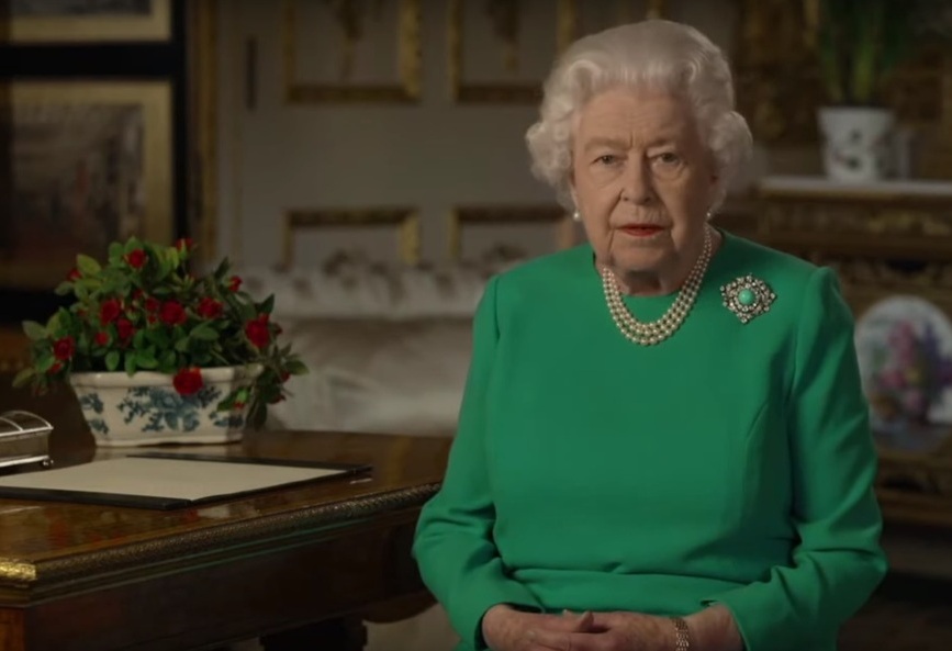 El mensaje de la Reina Isabel II fue transmitido por la BBC