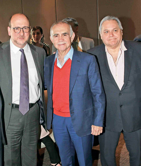 Sergio Gutierrez, Héctor Sepúlveda,  Alfonso Romo Garza y Carlos Bremer