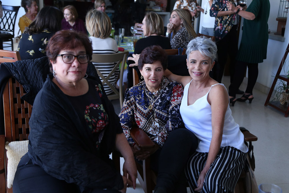 Monira, Miquelina y Malú
