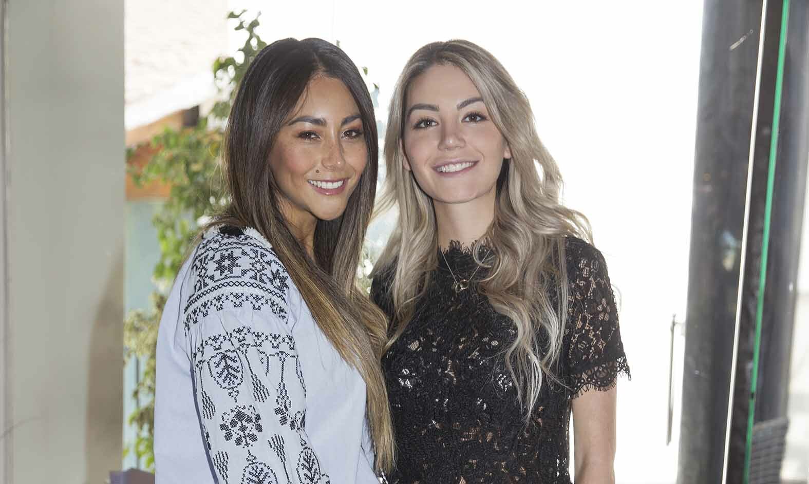 Brenda Chacon y Rocely Domínguez