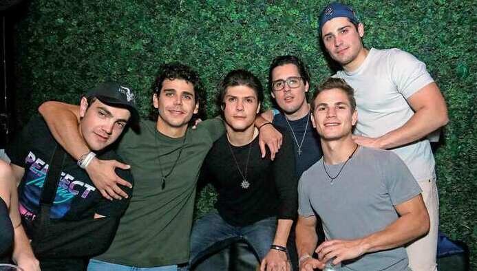 Alejandro Martínez, Diego Martínez, Marcelo Cavazos, Santiago Guerra, José Alberto Páez y Rodrigo Llaguno